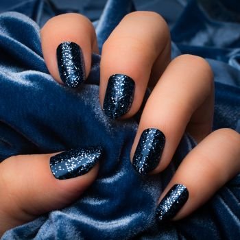 Acrylic Glitter Nails